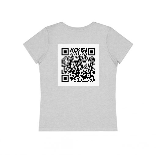Women's Tapeshirt | T-Shirt für Frauen – Dein Style, deine Botschaft, dein QR-Code! – Bild 5