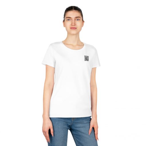 Women's Tapeshirt | T-Shirt für Frauen – Dein Style, deine Botschaft, dein QR-Code! – Bild 3
