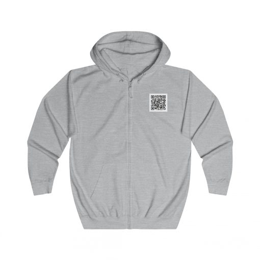 Unisex Full Zip Hoodie – Bild 5