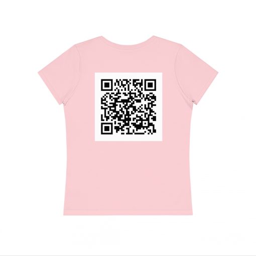 Women's Tapeshirt | T-Shirt für Frauen – Dein Style, deine Botschaft, dein QR-Code! – Bild 17