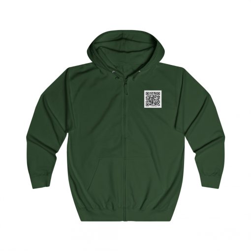 Unisex Full Zip Hoodie – Bild 9