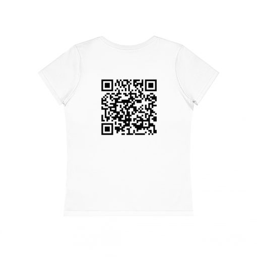 Women's Tapeshirt | T-Shirt für Frauen – Dein Style, deine Botschaft, dein QR-Code! – Bild 2